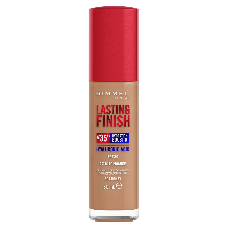 image 1 of Rimmel Lasting Finish Foundation 303 Honey 30Ml