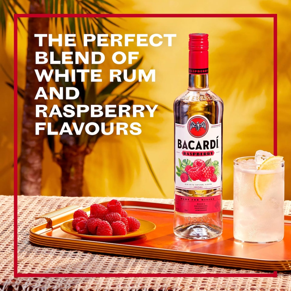 image 1 of Bacardi Raspberry 700Ml