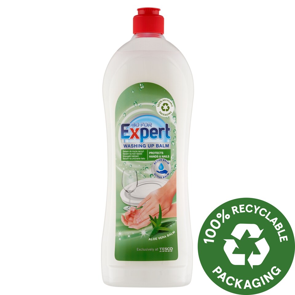 Go for Expert Aloe Vera tekutý prostriedok na umývanie riadu 900 ml