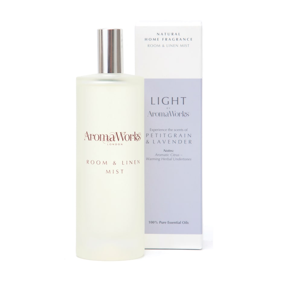 Aromaworks Light Petitgrain & Lavender Room Mist 100Ml