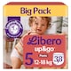 Libero Up&Go egyszerhasználatos bugyipelenka, méret: 5, 12-18 kg, 38 db  1. kép