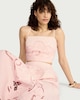 image 1 of F&F Pure Cotton Cutwork Co-ord Top in Pink
