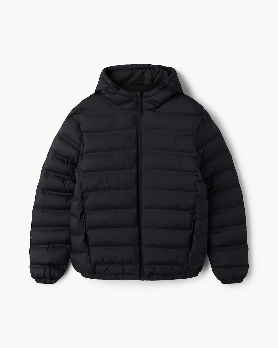 image 1 of F&F Active OUTDOOR Lightweight Warmth Thermal Jacket in Black