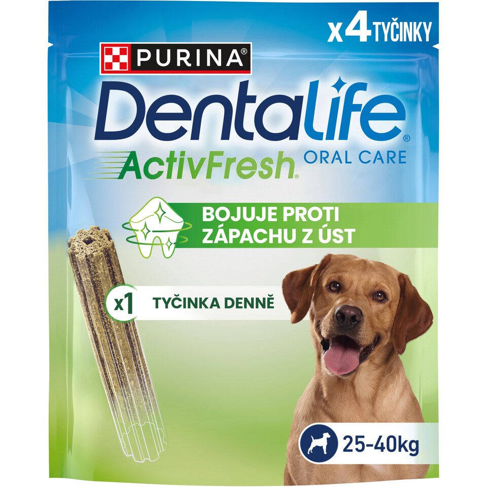 Obrázek 1 pro produkt Dentalife Activfresh Large pamlsky pro psy 142g