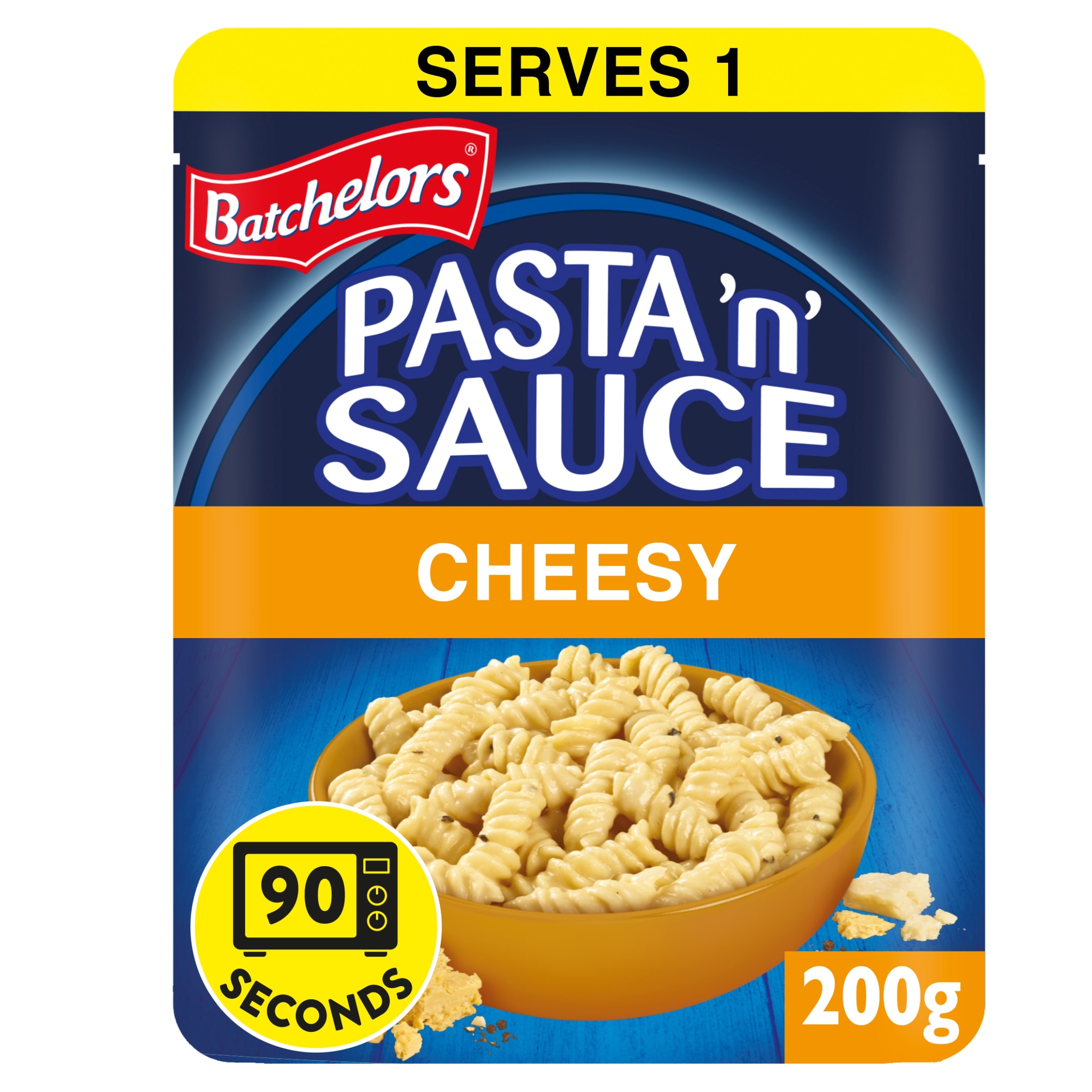Batchelors Pasta 'n' Sauce Microwave Ready Meal Pasta with Cheese Sauce 200g