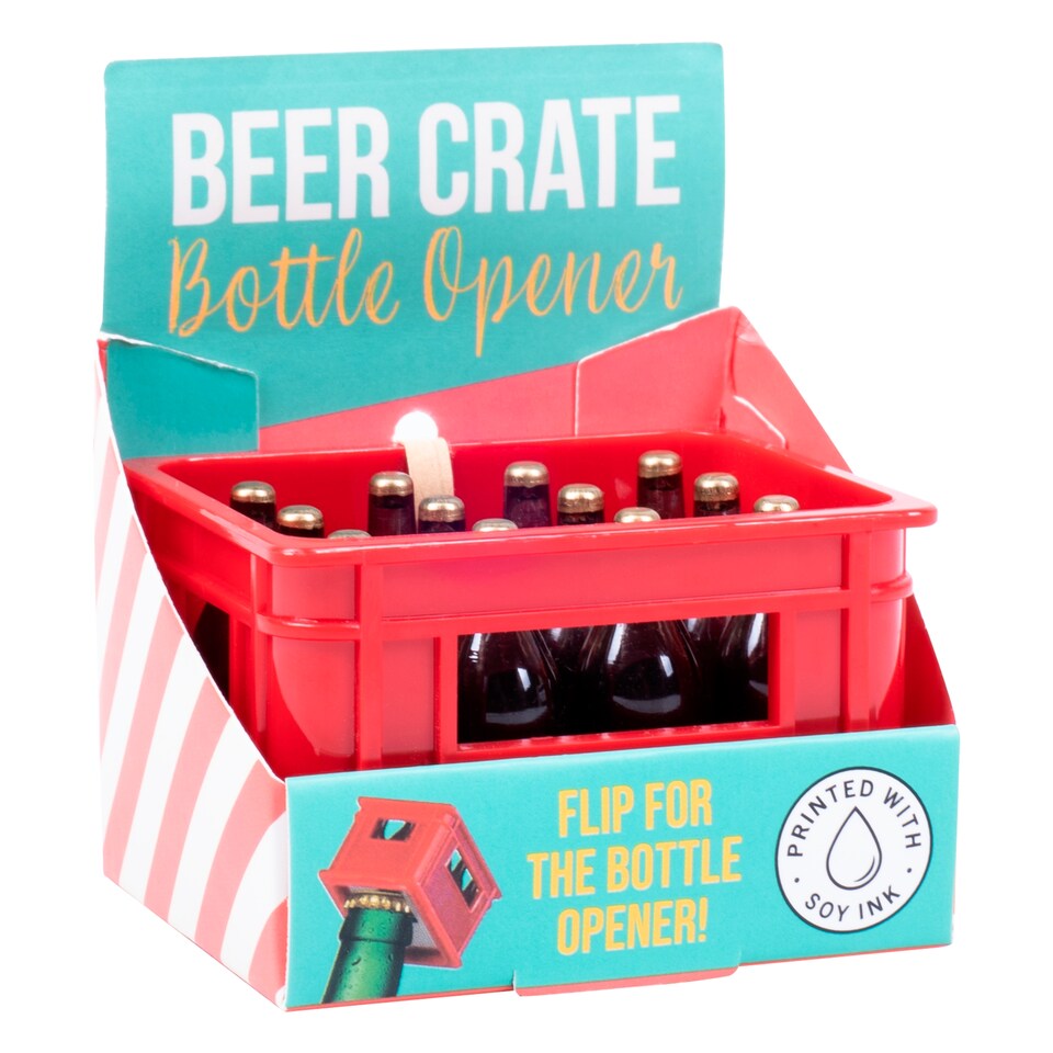 image 1 of Fizz Creations Beer Crate Bottle Opener