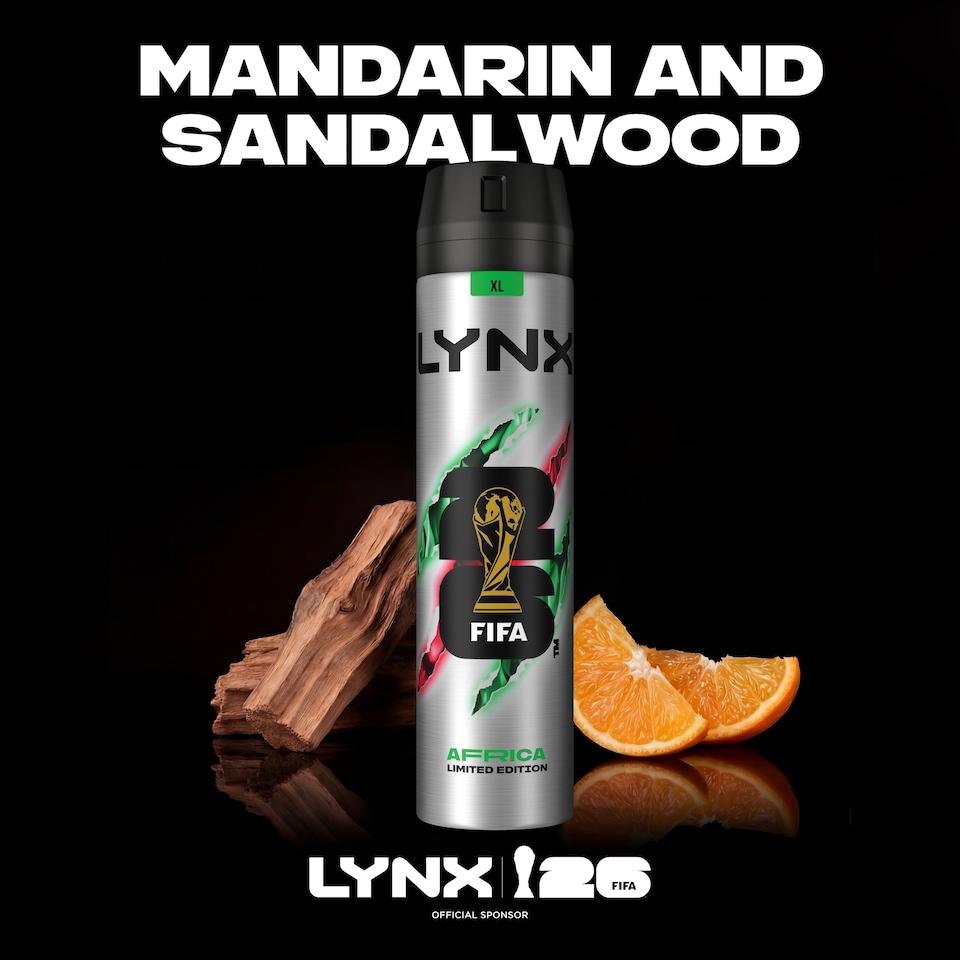 image 1 of Lynx Africa 72h Antiperspirant Deodorant for Men 250ml