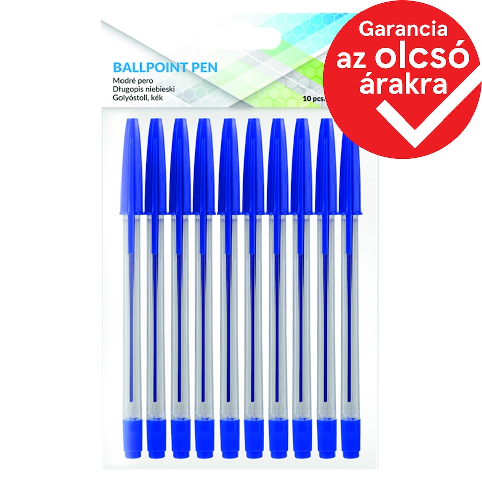 Blue Ballpoint Pens 10 pcs