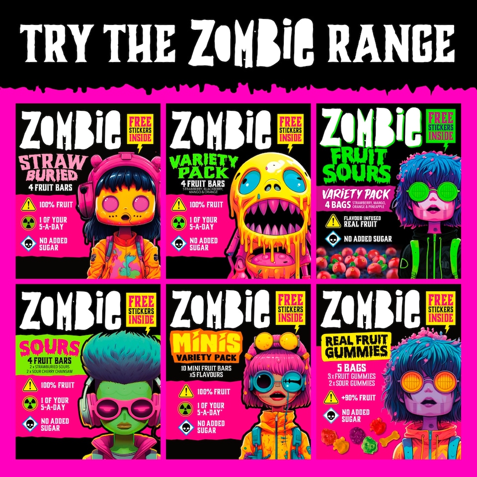 image 1 of Zombie Minis Variety Pack 10 x 13g