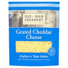 Iom Creamery Grated Mild Cheddar 200G