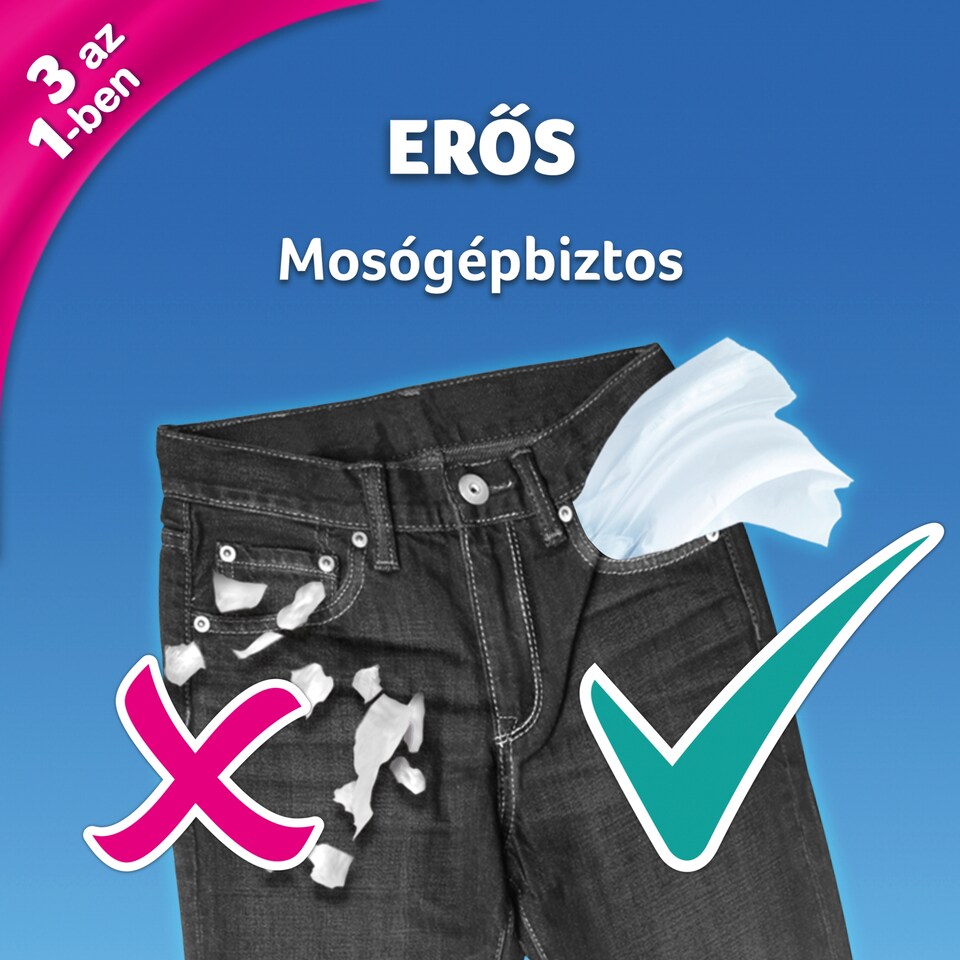 Zewa Softis Style illatmentes dobozos papír zsebkendő 4 rétegű 80 db  1. kép