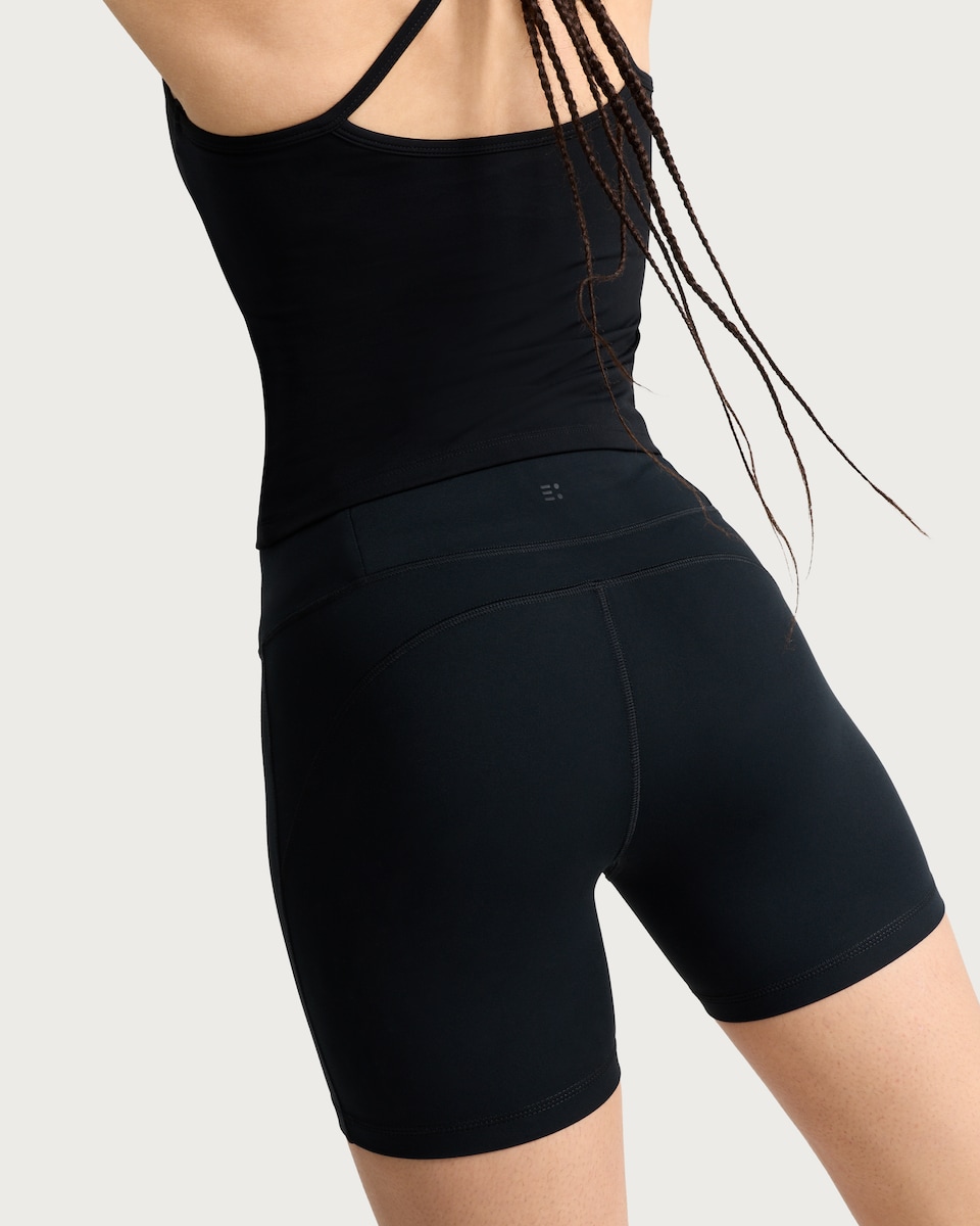 image 1 of F&F Active ULTRAMOVE High Waisted Cycling Shorts in Black