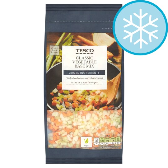 Tesco Classic Vegetable Base Mix 600G Tesco Groceries