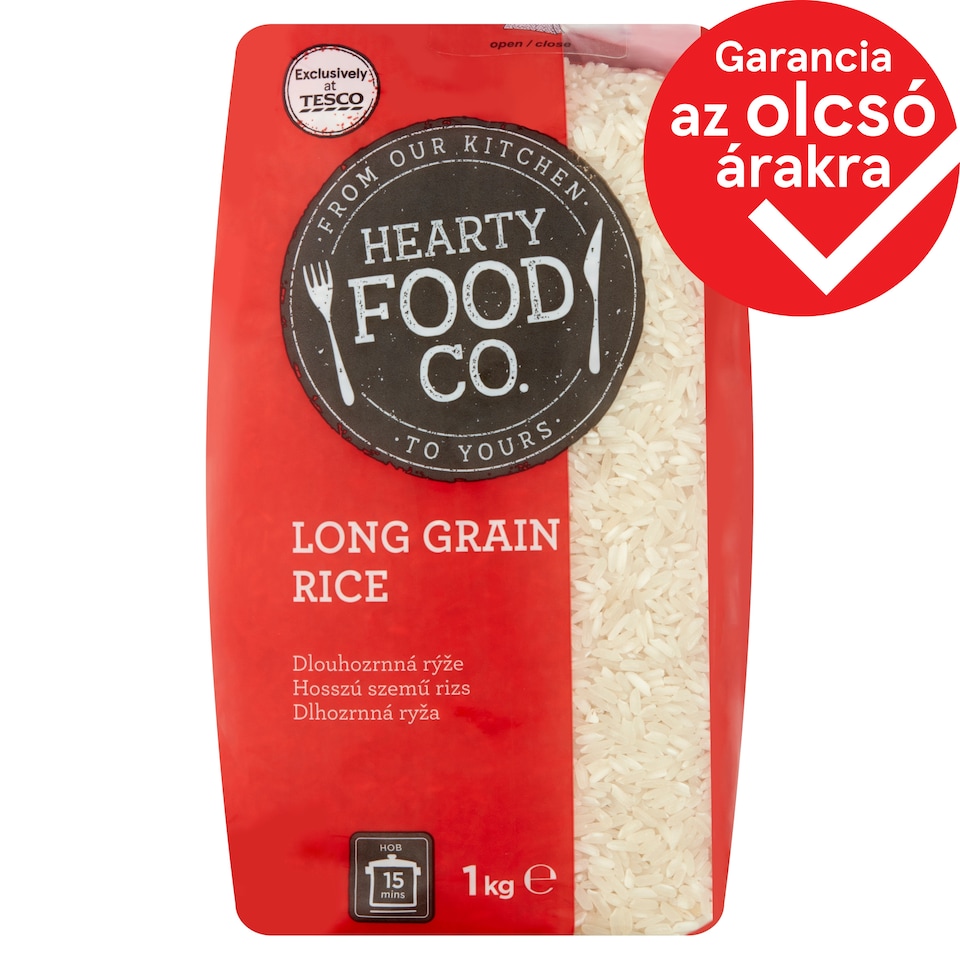 Hearty Food Co. "B" Quality Long Grain Rice 1 kg