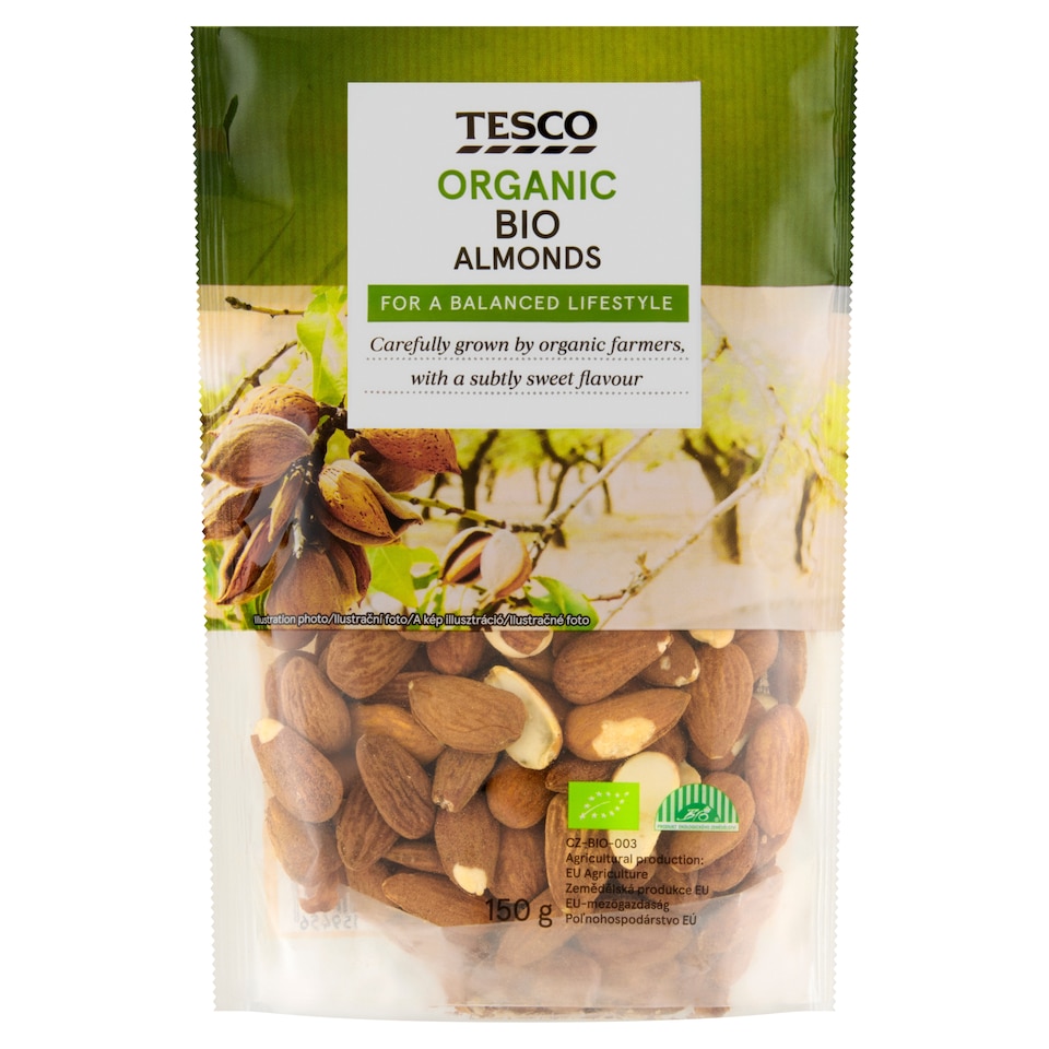 Tesco bio mandulabél 150 g