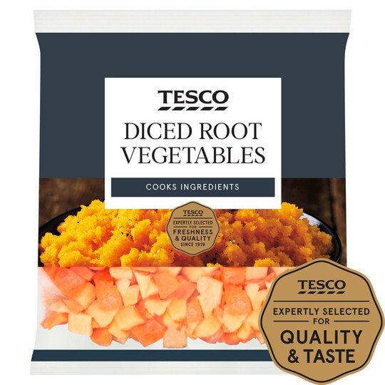 Tesco Diced Root Vegetables 720G Tesco Groceries