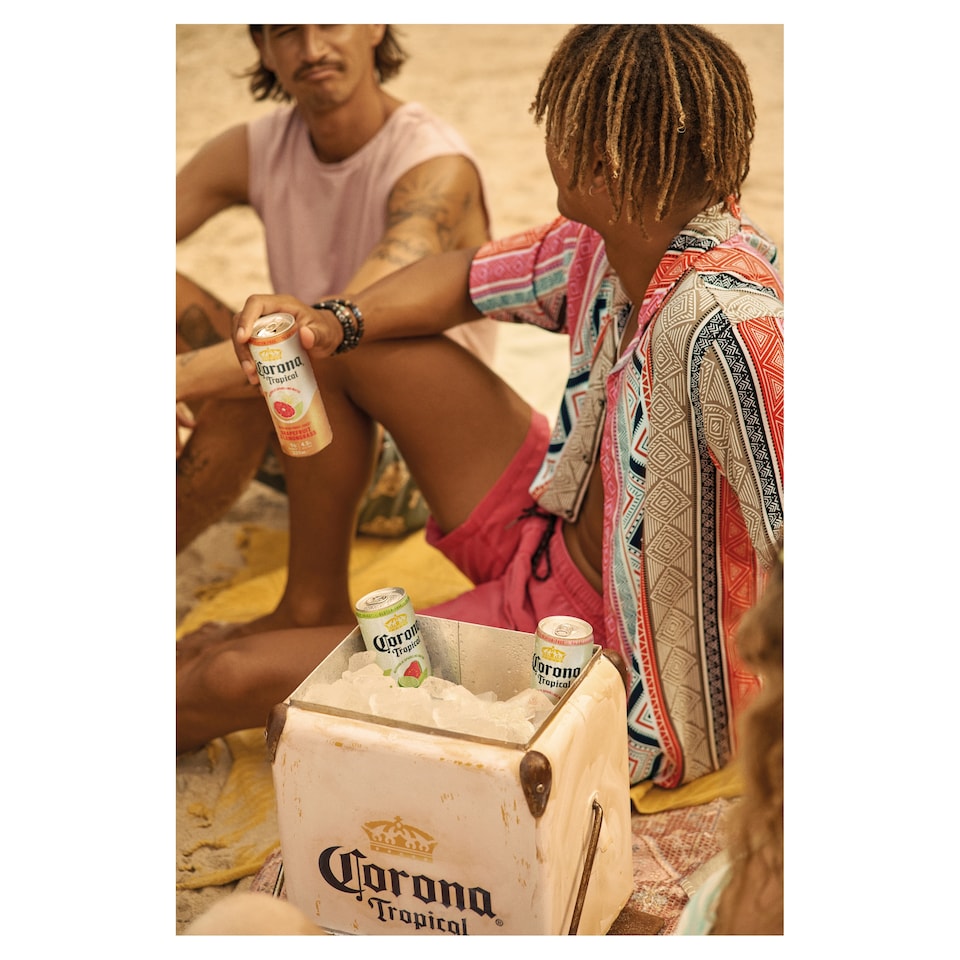 image 1 of Corona Tropical Vodka & Sparkling Water Grapefruit & Lemongrass 330ml