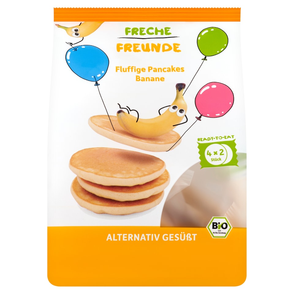 Freche Freunde bio pancakes banane 8 x 30 g (240 g)