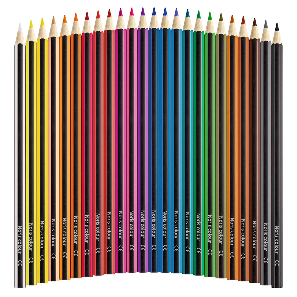 image 1 of Staedtler Noris Stationery Colouring Pencils 24 Pack