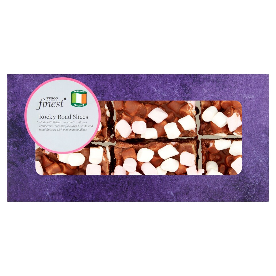 Tesco Finest Rocky Road Slices 450G
