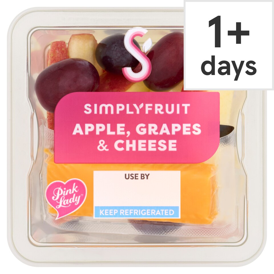 Simplyfruit Apple, Grape & Cheese 115G 