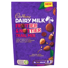 Cadbury Dairy Milk Chocolate Fruitier & Nuttier Trail Mix 100G