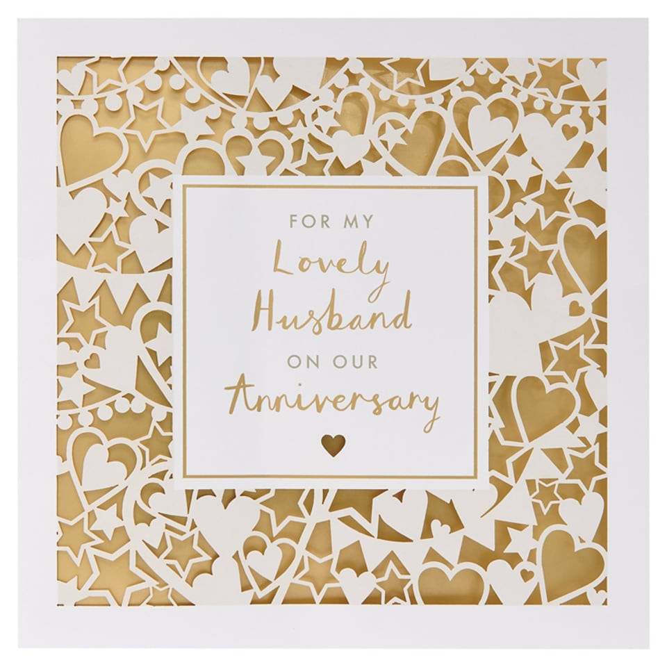 Hallmark Anniversary Card For My Lovely Husband On Our Anniversary ...