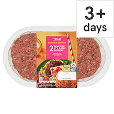 Tesco 2 New York Style Deli Burgers 227g