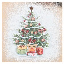 Tesco Luxury Tree Cards 6 Pack