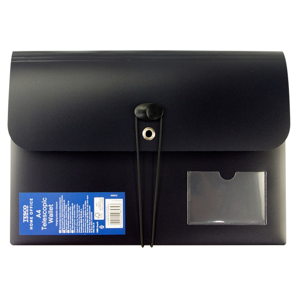 Obrázek 1 pro produkt Tesco Home Office Roztahovací obal na dokumenty A4