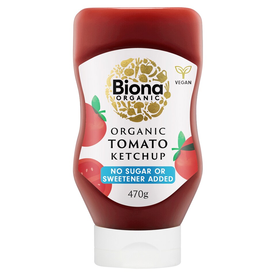 Biona Organic Ketchup No Added Sugar 470g