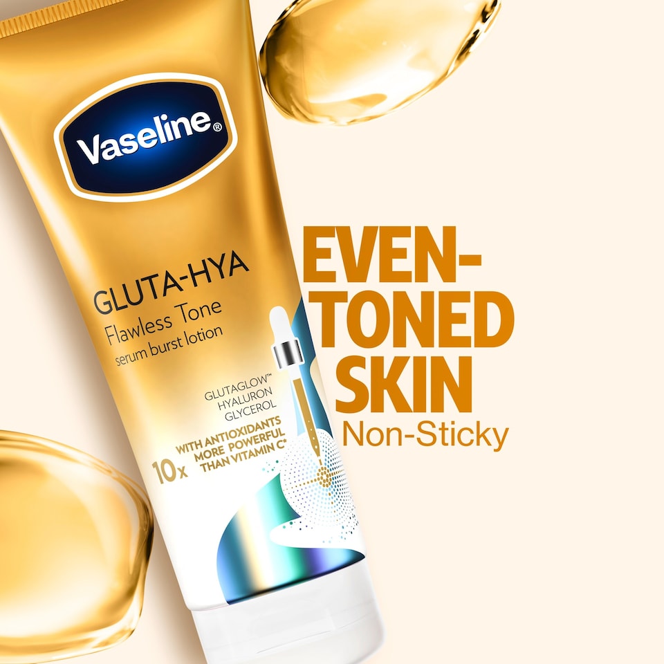 image 1 of Vaseline Gluta-Hya Flawless Tone Body lotion Moisturiser 200ml