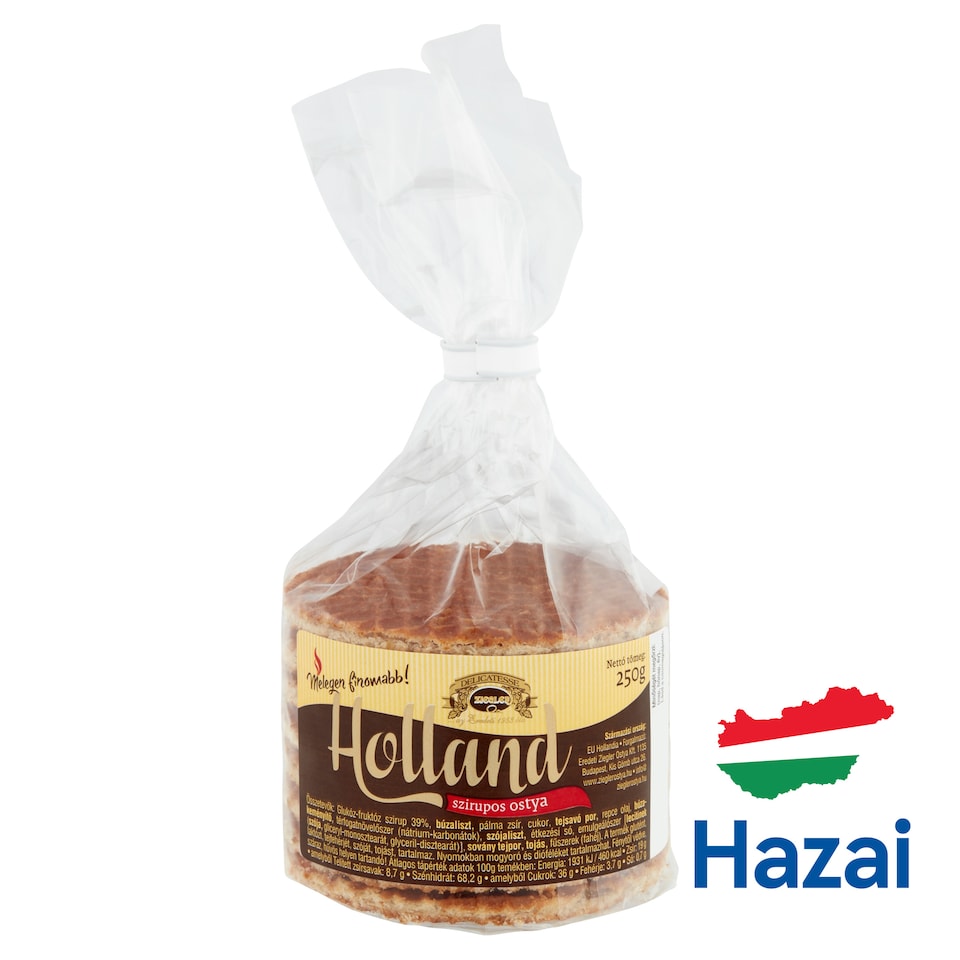 Ziegler Holland szirupos ostya 250 g