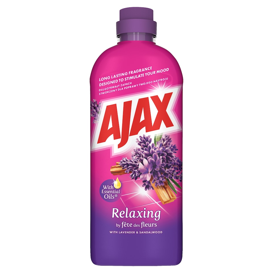 image 1 of Ajax Relaxing FdF Lavender & Sandalwood Multi-Purpose Cleaner 1 L