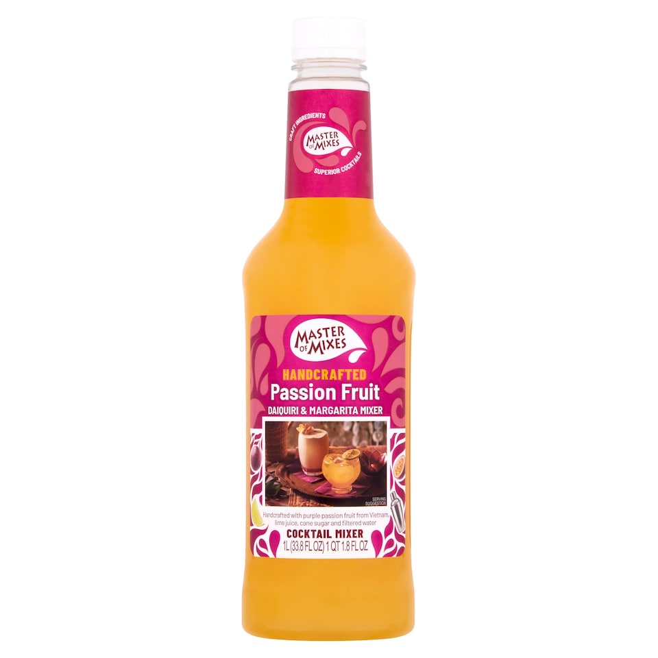 Master Of Mixes Passion Fruit Daiq And Marg Mixer 1L