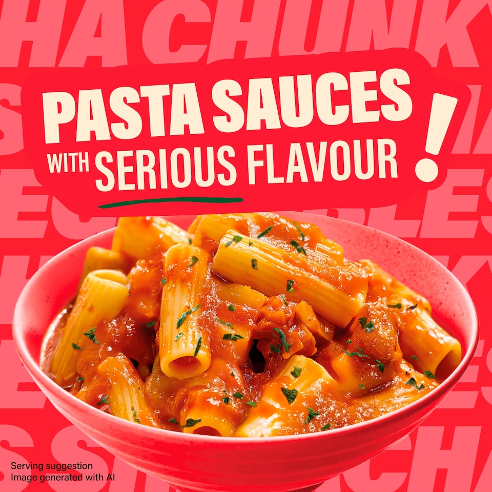 image 1 of Dolmio Intensify Pasta Sauce Spicy Sriracha Style Chunky Vegetables 400g