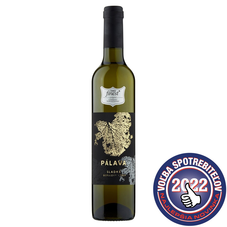 Tesco Finest Pálava White Sweet Wine 500 ml