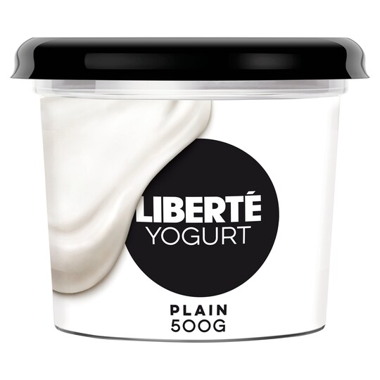 Liberte 0 Fat Greek Style Natural Yogurt 500G Tesco Groceries