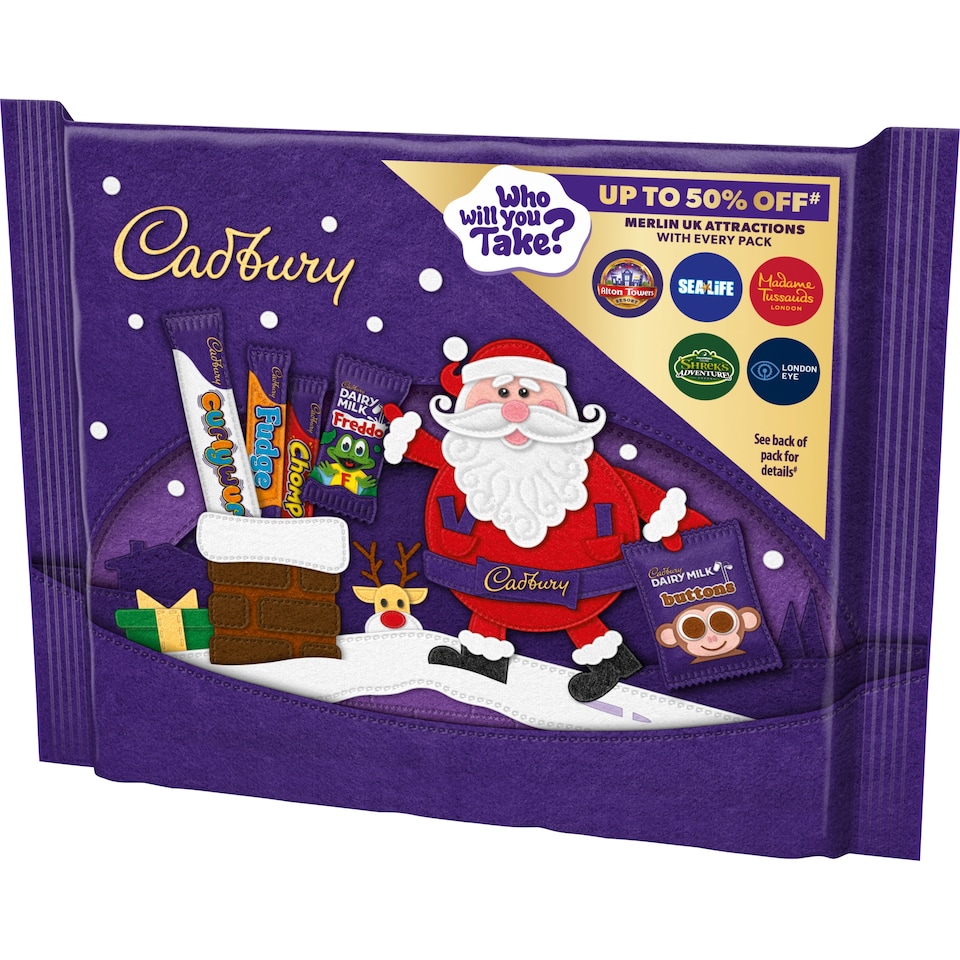 image 1 of Cadbury Small Xmas Selection Box 78G