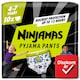 Ninjamas Pyjama Pants Űrhajós, 10 db Pyjama Bugyipelenka, 7 Éves Kor, 17kg-30kg  1. kép