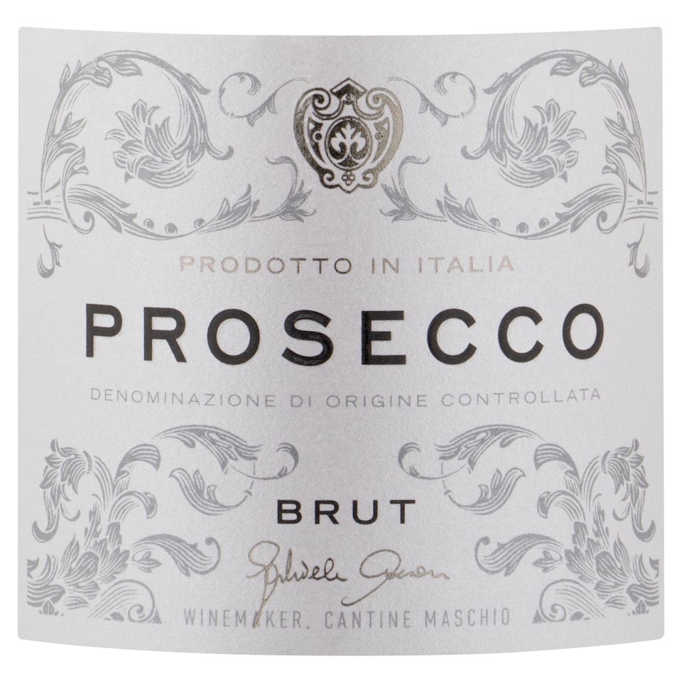 Tesco Finest Prosecco D.O.C. brut pezsgő 10,5% 37,5 cl  1. kép
