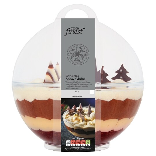 Tesco Finest Christmas Snow Globe 921g Tesco Groceries