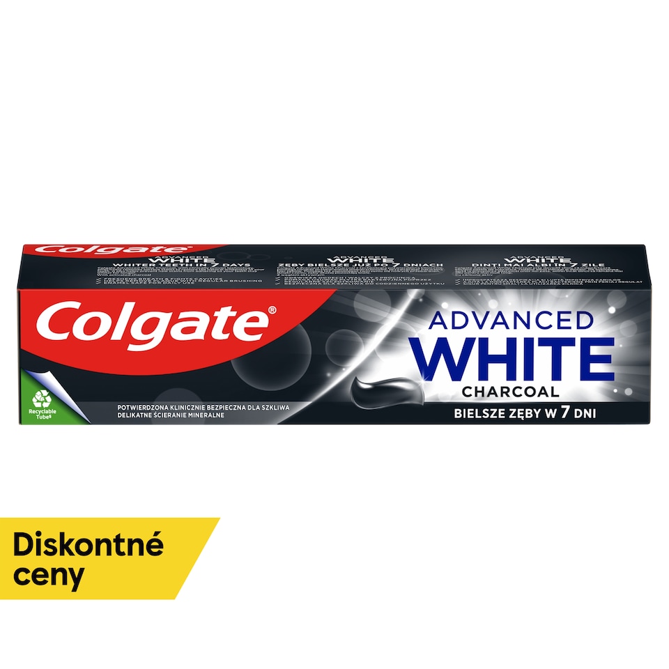 obrázok 1 z Zubná pasta Colgate Advanced White Charcoal 75ml