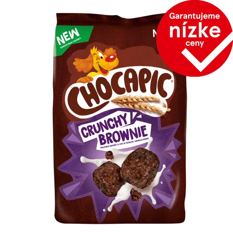 CHOCAPIC Crunchy Brownie cereálie 400 g