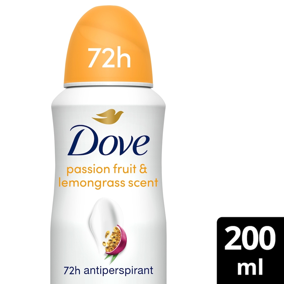 image 1 of Dove Women Go Fresh Passion Fruit 72h Advanced Care Antiperspirant Deodorant 200ml