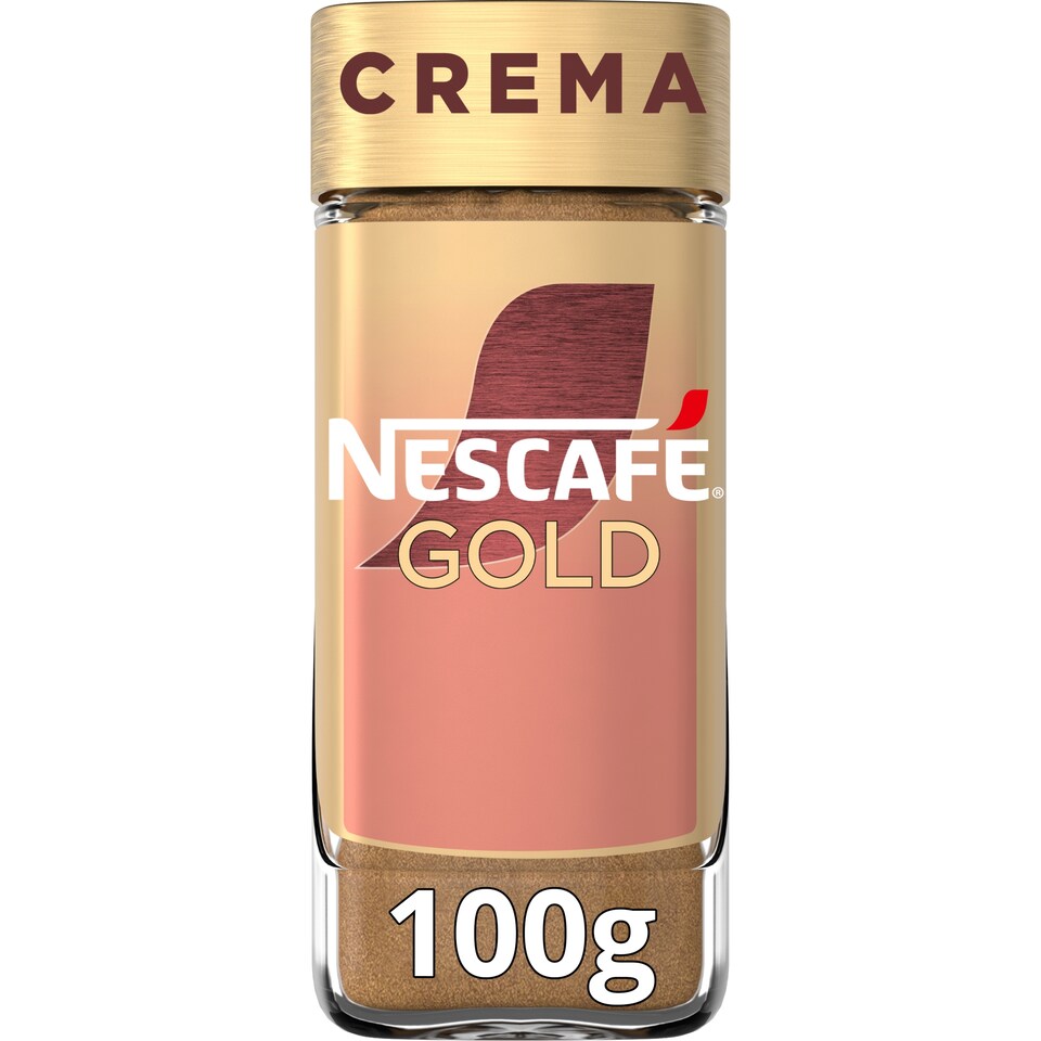 NESCAFÉ GOLD Crema, instantná káva, 100 g