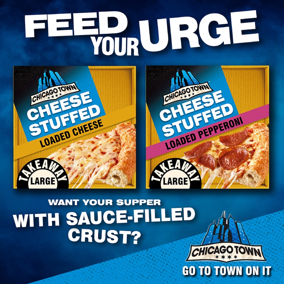 image 1 of Chicago Town Takeaway Cheesy Stuffed Crust 630G