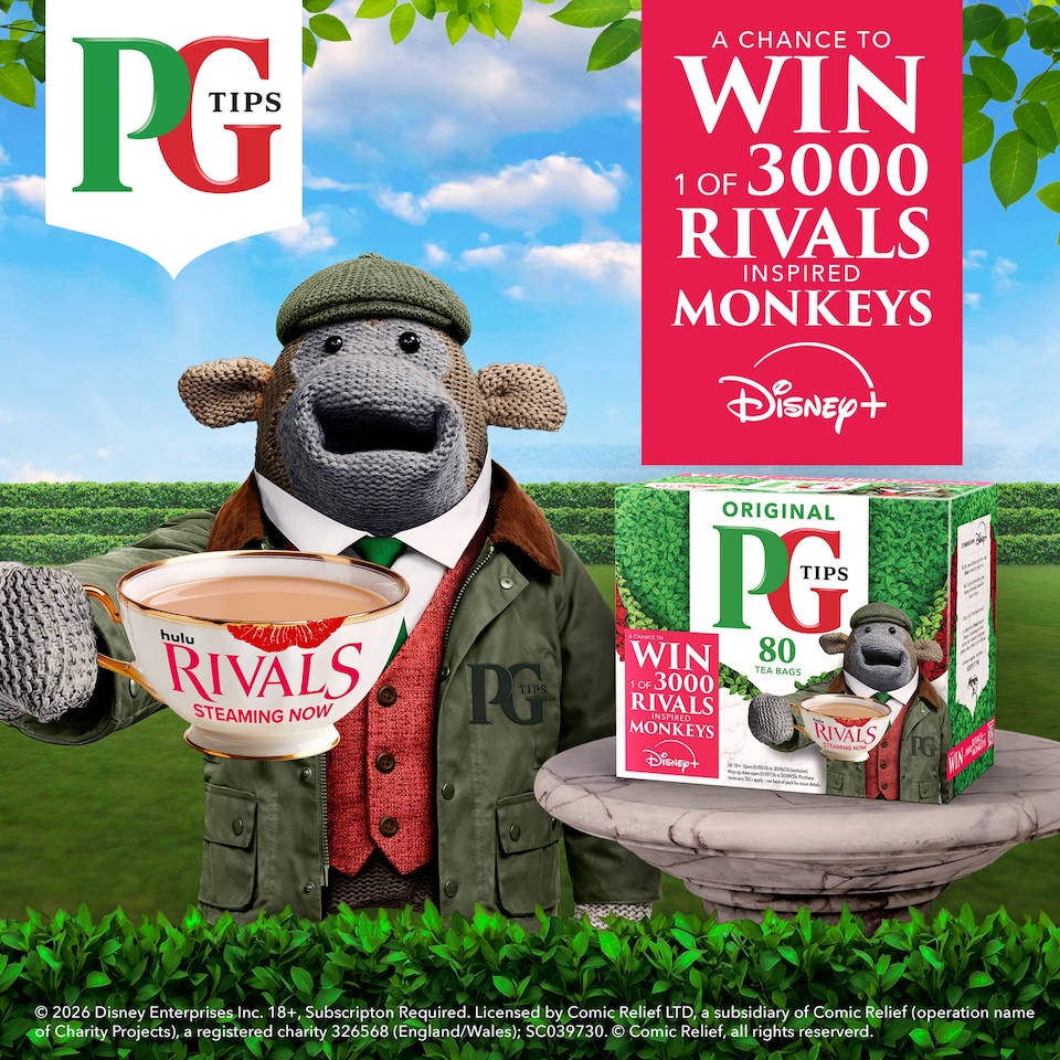 image 1 of PG Tips Original Black Tea 210 Tea Bags 609g