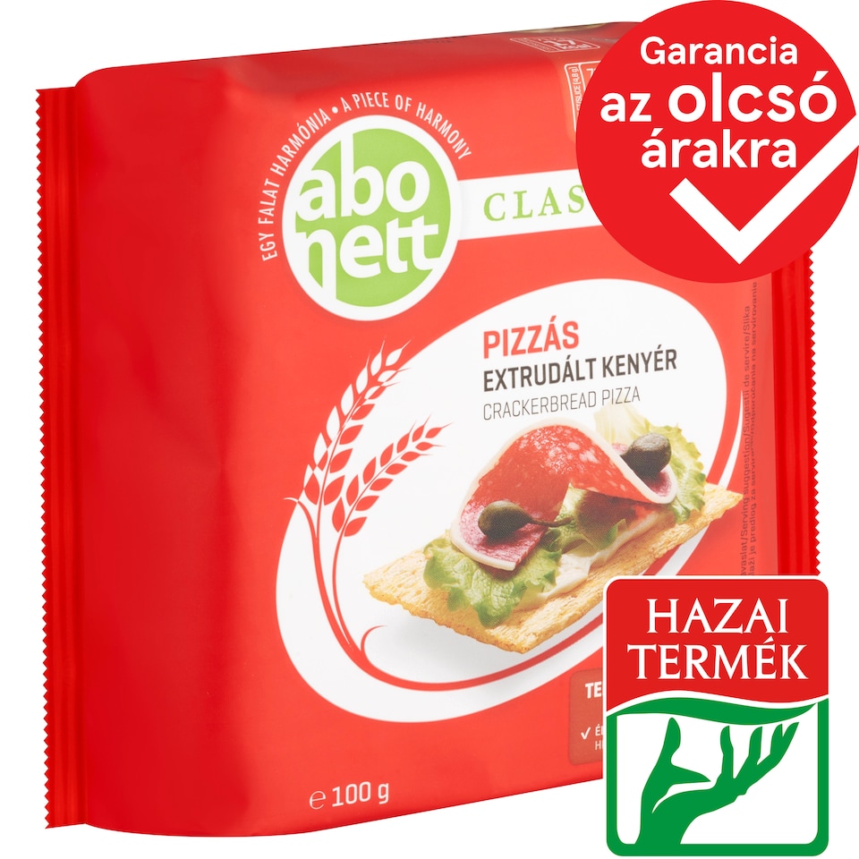 Abonett Classic pizzás extrudált kenyér 100 g