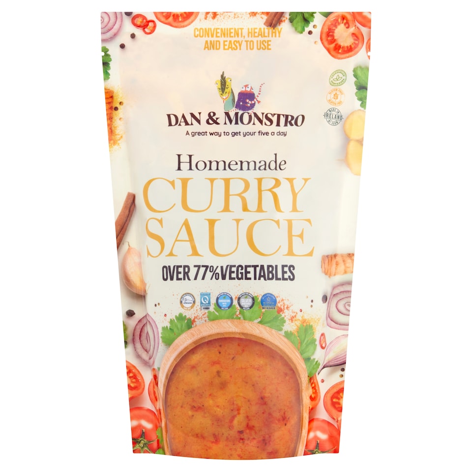 Dan & Monstro Homemade Curry Sauce 400g